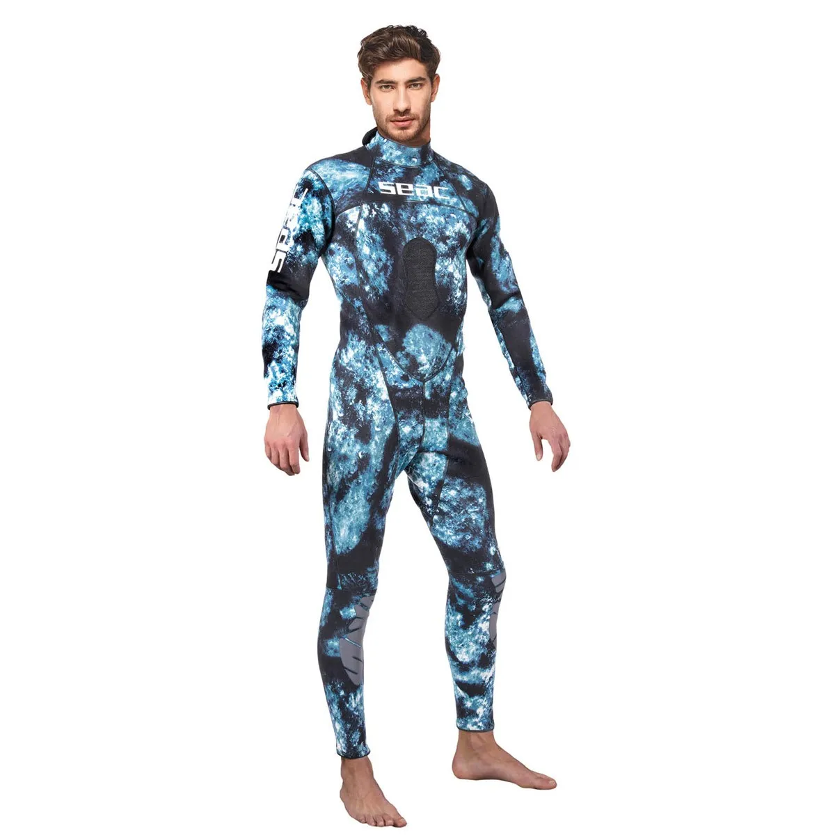 Seac 1.5mm Men's Body-Fit Neoprene Camo Wetsuit