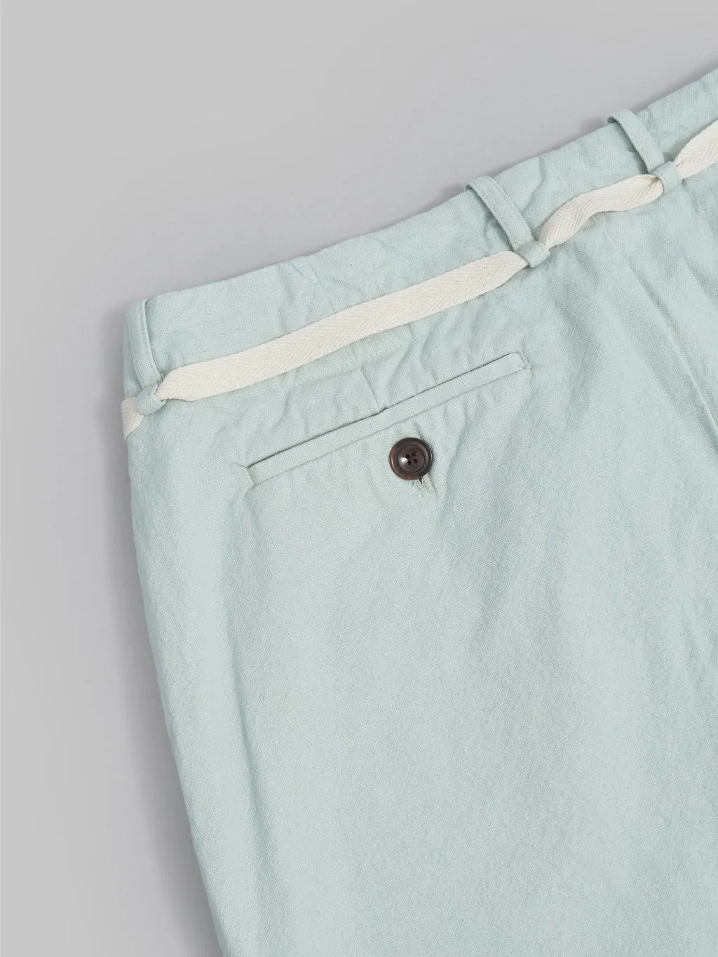 Seuvas 10oz Canvas Tapered 2Tuck Pants Matcha