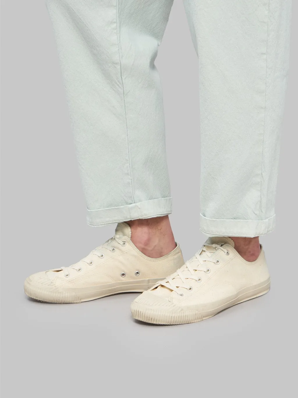 Seuvas 10oz Canvas Tapered 2Tuck Pants Matcha