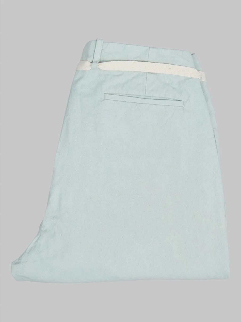 Seuvas 10oz Canvas Tapered 2Tuck Pants Matcha