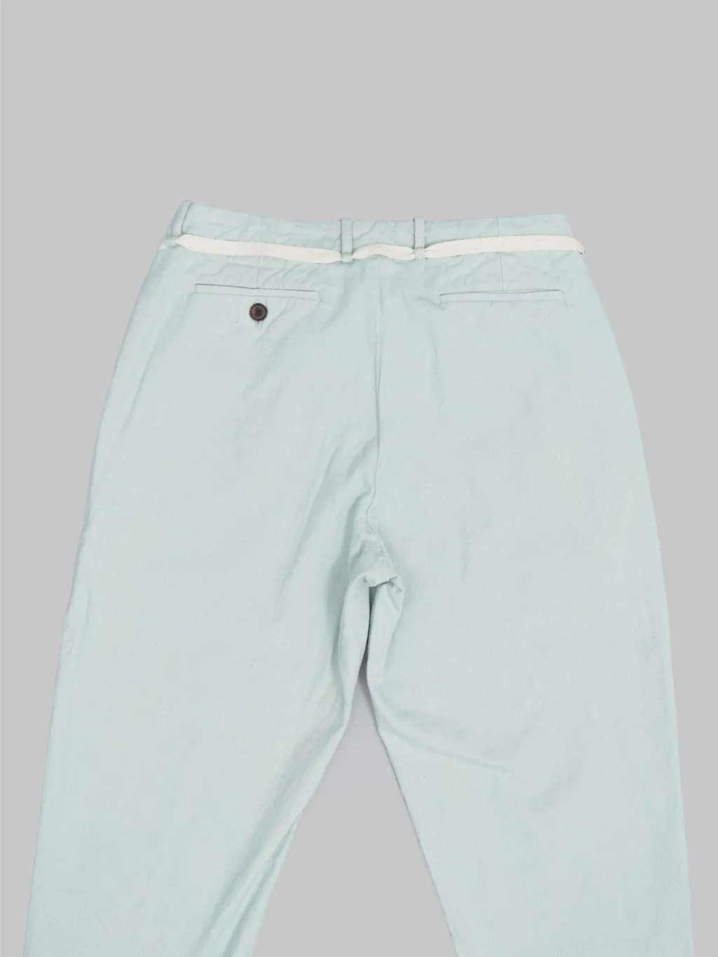 Seuvas 10oz Canvas Tapered 2Tuck Pants Matcha