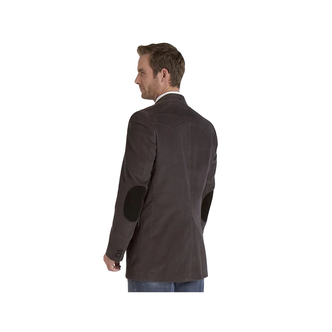 Sidran Men's Lubbock Corduroy Sport Grey Coat