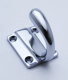 Single Robe Hook on Plate