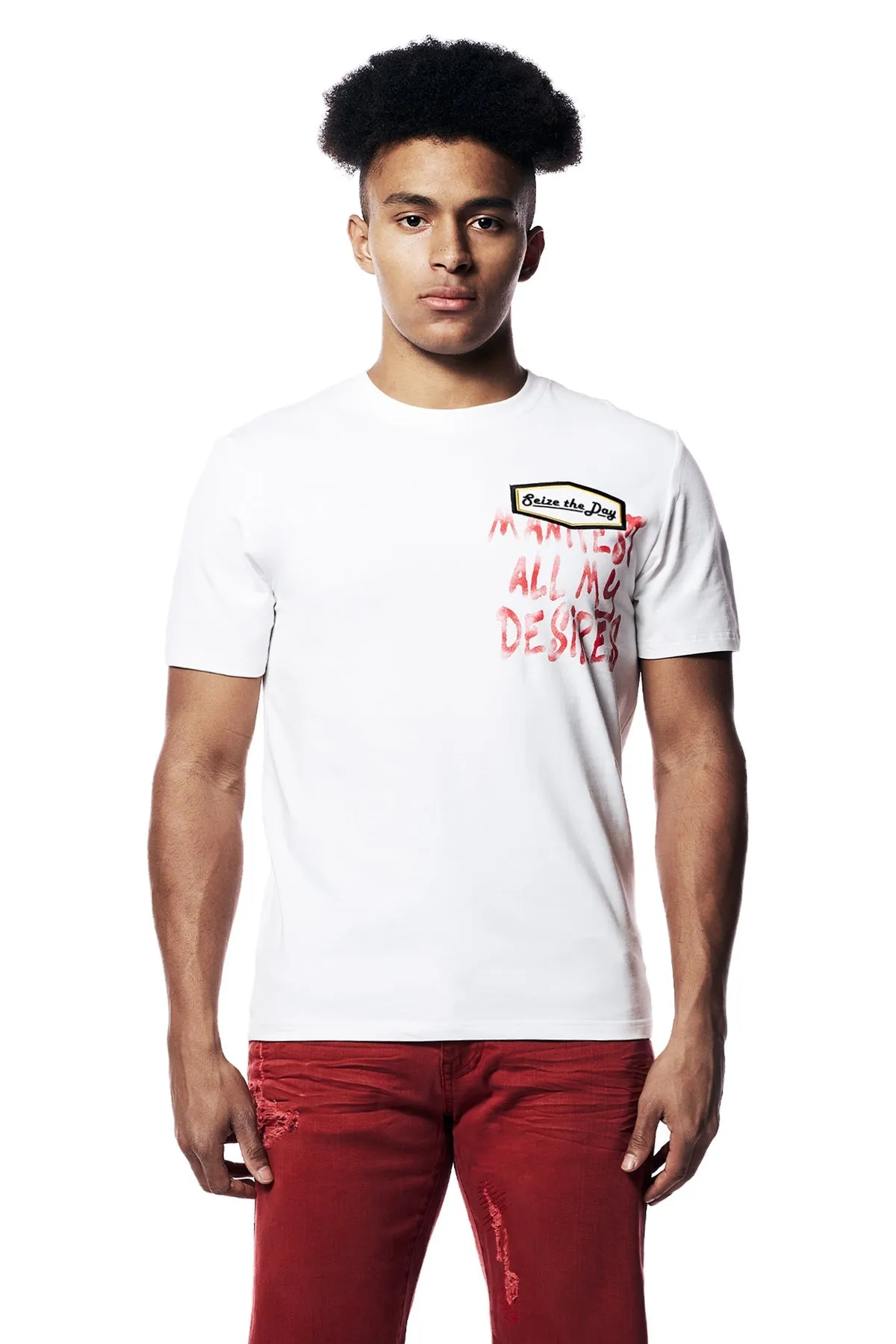 Smoke Rise Men's Embroidered & Patched T-Shirt