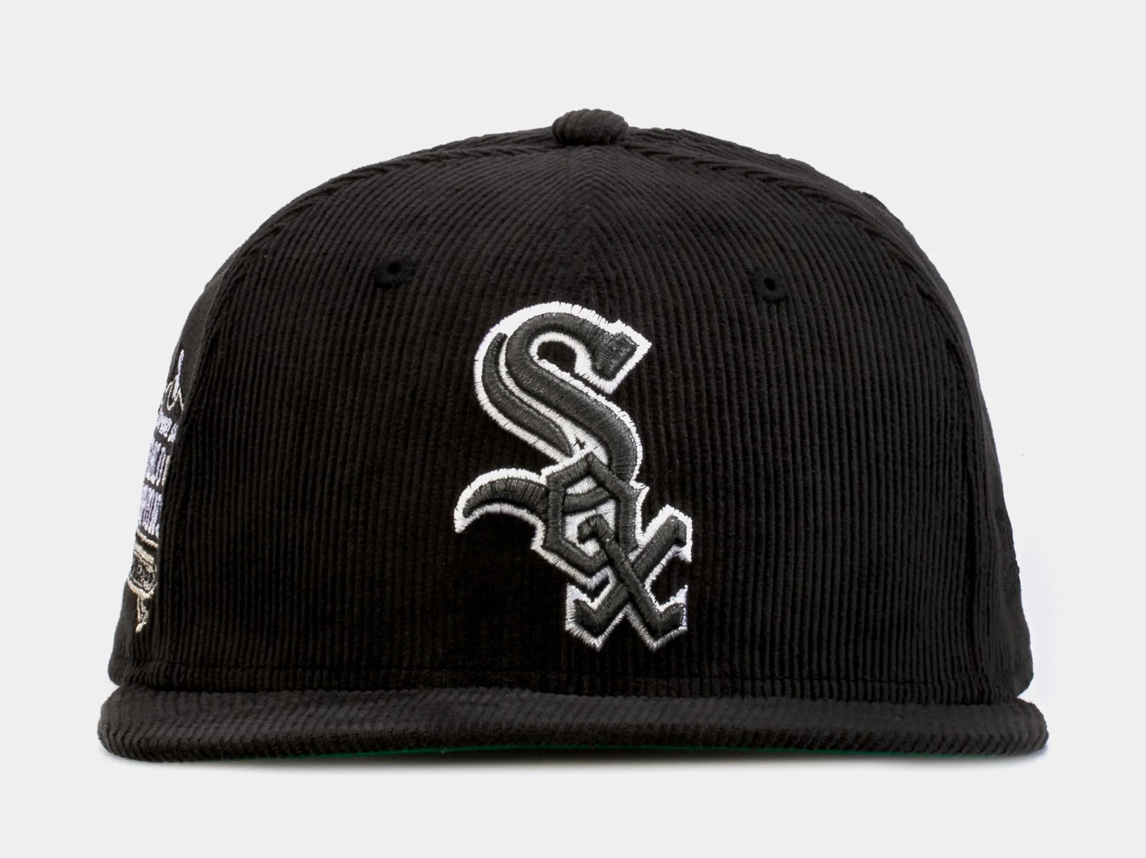 SP Exclusive Black Corduroy Chicago White Sox 59Fifty Mens Fitted Hat (Black)