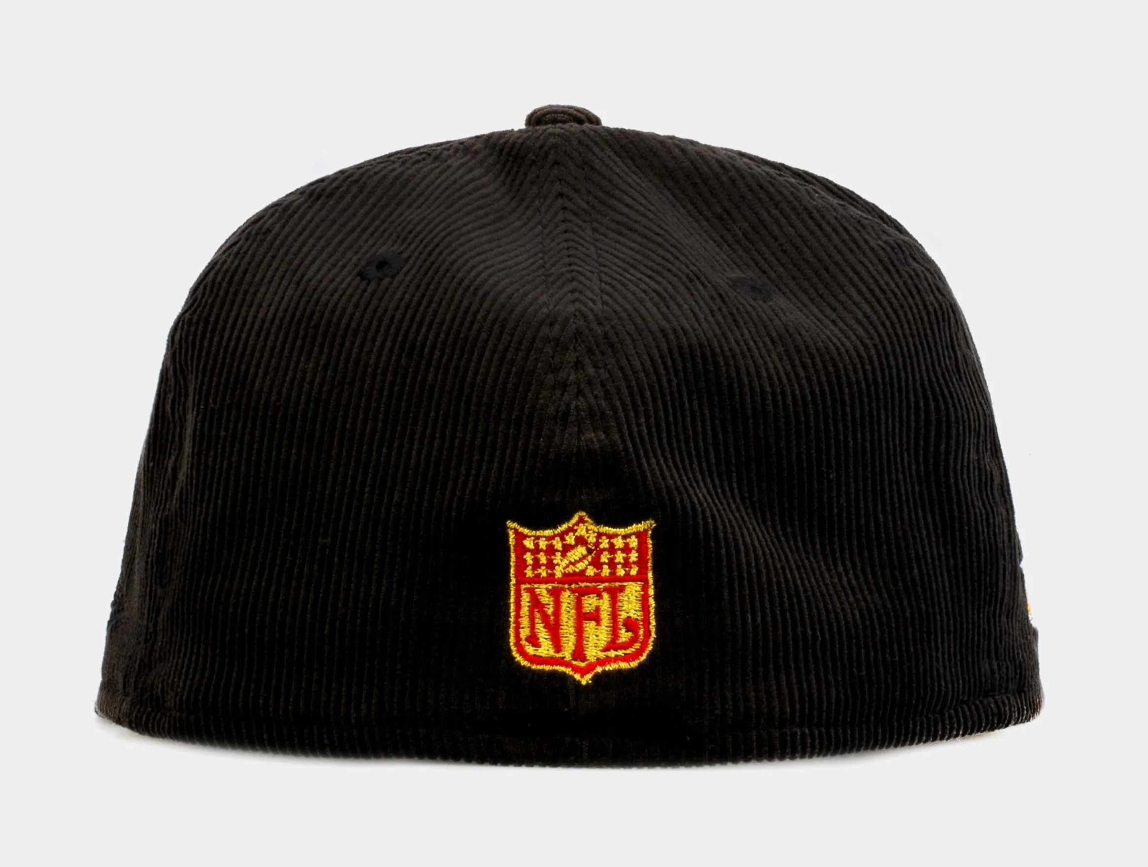SP Exclusive Black Corduroy San Francisco 49ers 59Fifty Mens Fitted Hat (Black)