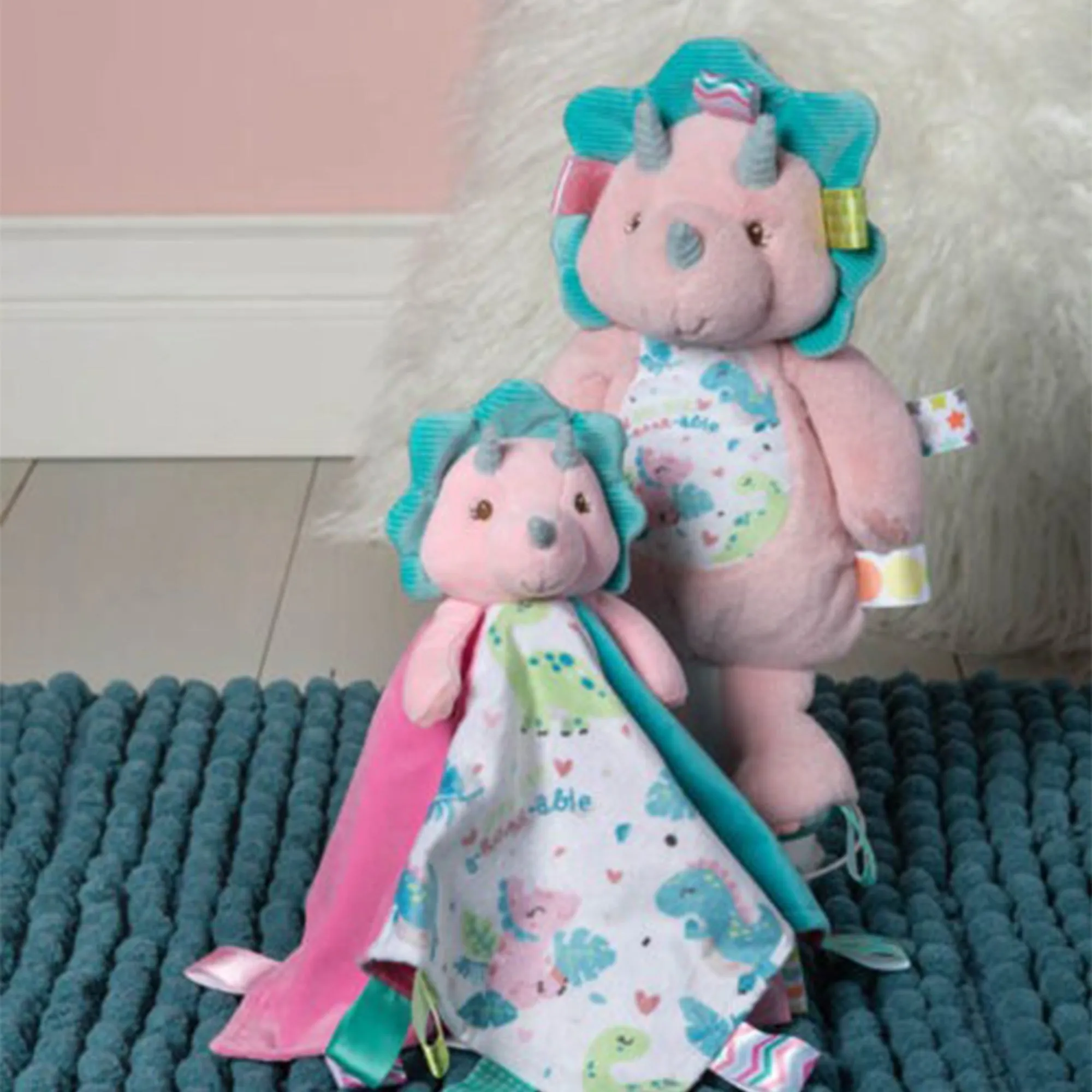 Taggies Soft Toy - Aroar-a-saurus 11"