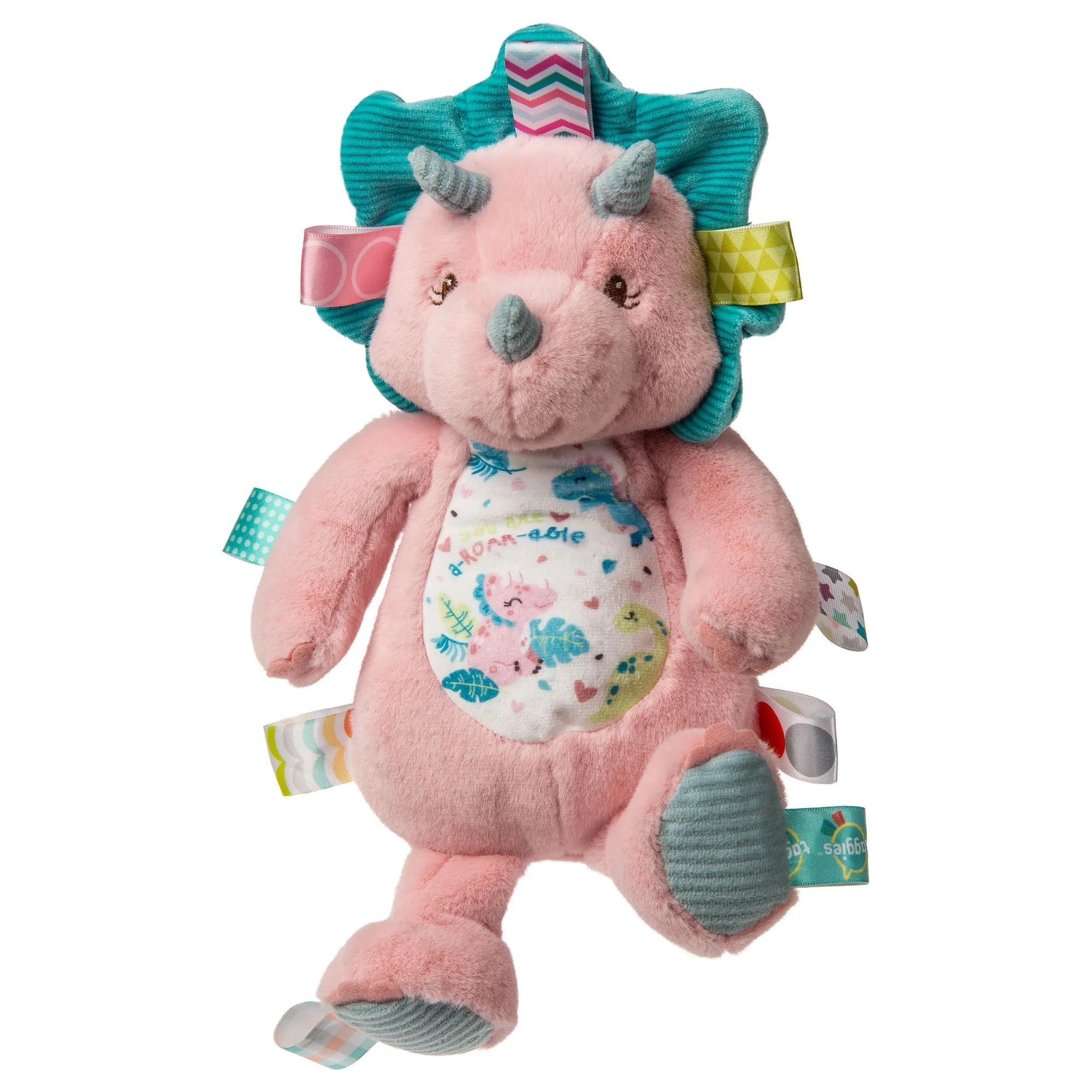 Taggies Soft Toy - Aroar-a-saurus 11"