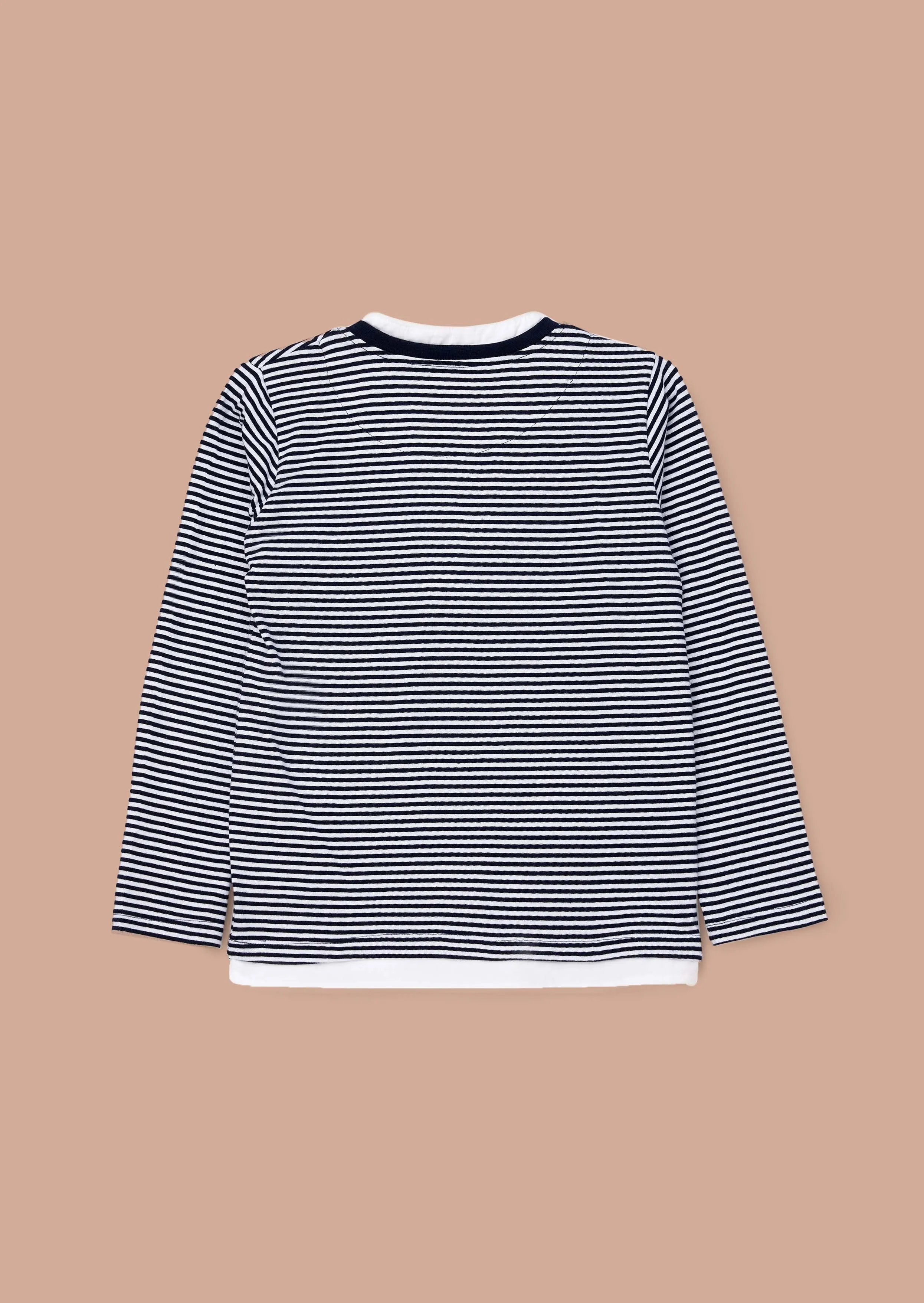 Tao Blue Smart Henley Mock Shirt