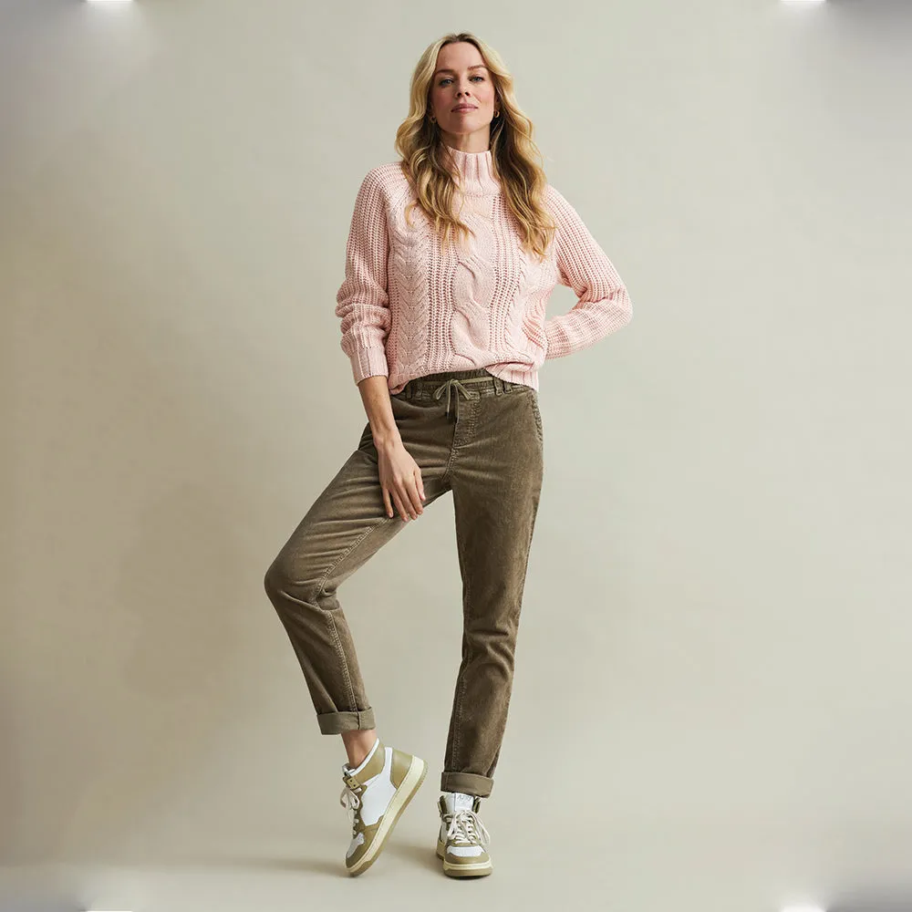 Tessy Olive Cord Jogger