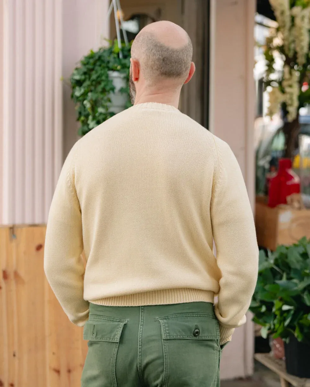 The Hand-Framed Cotton Sweater