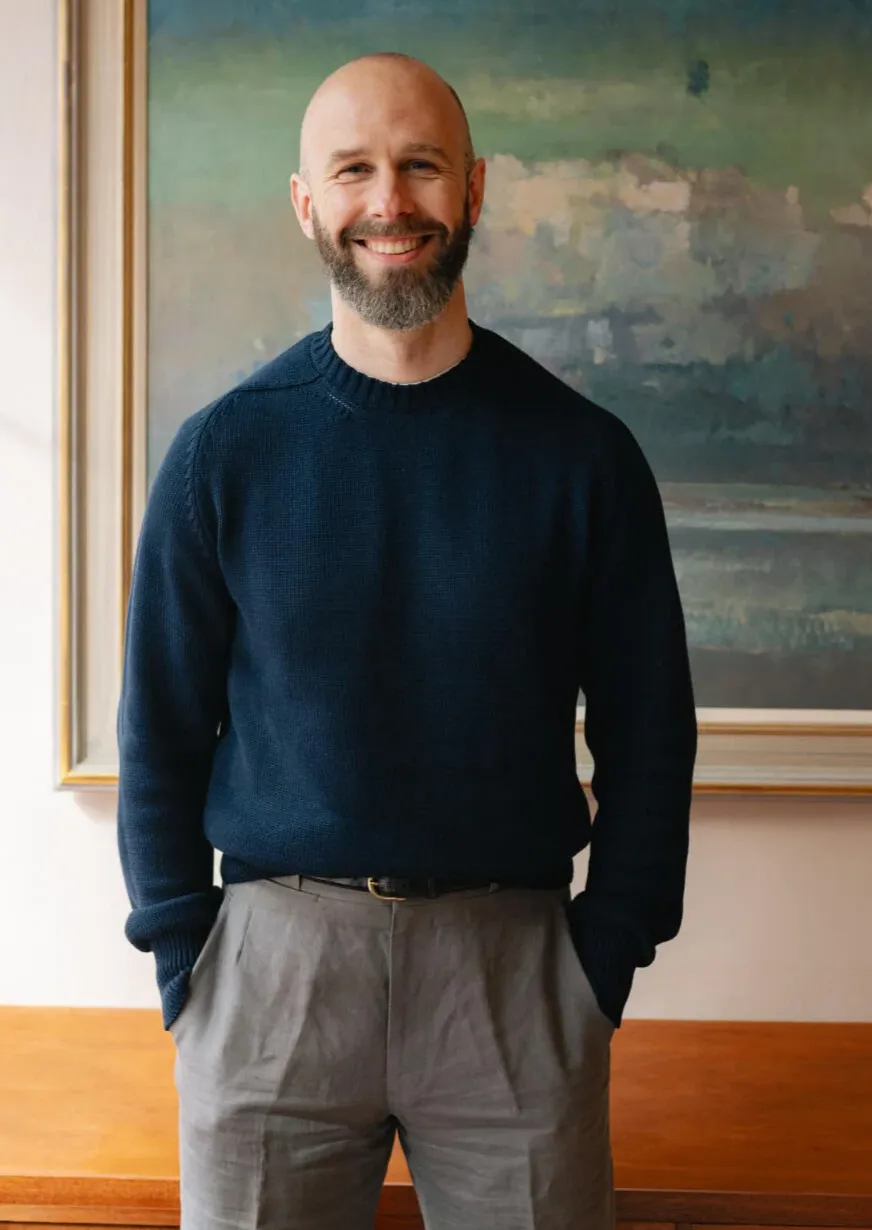The Hand-Framed Cotton Sweater