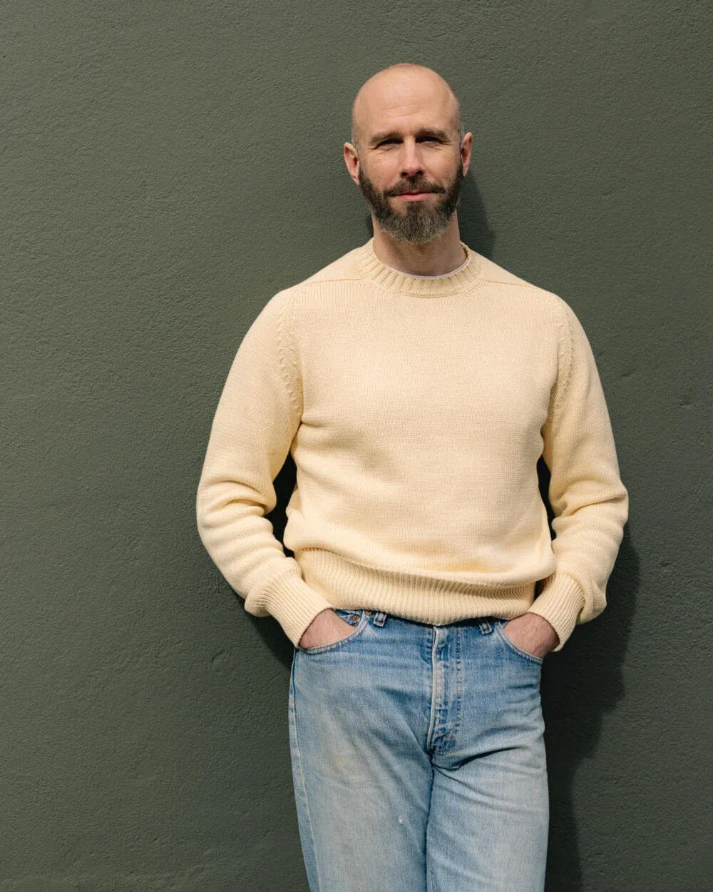 The Hand-Framed Cotton Sweater