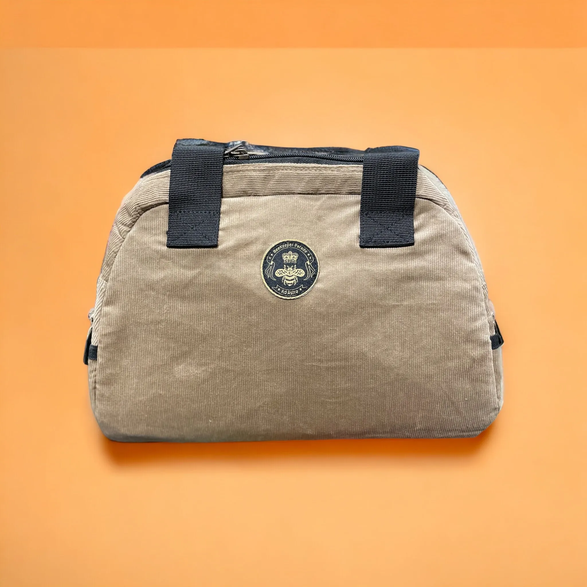 The Panda Chai ☕ Corduroy 🐼 BeeKeeper Lunch Bag