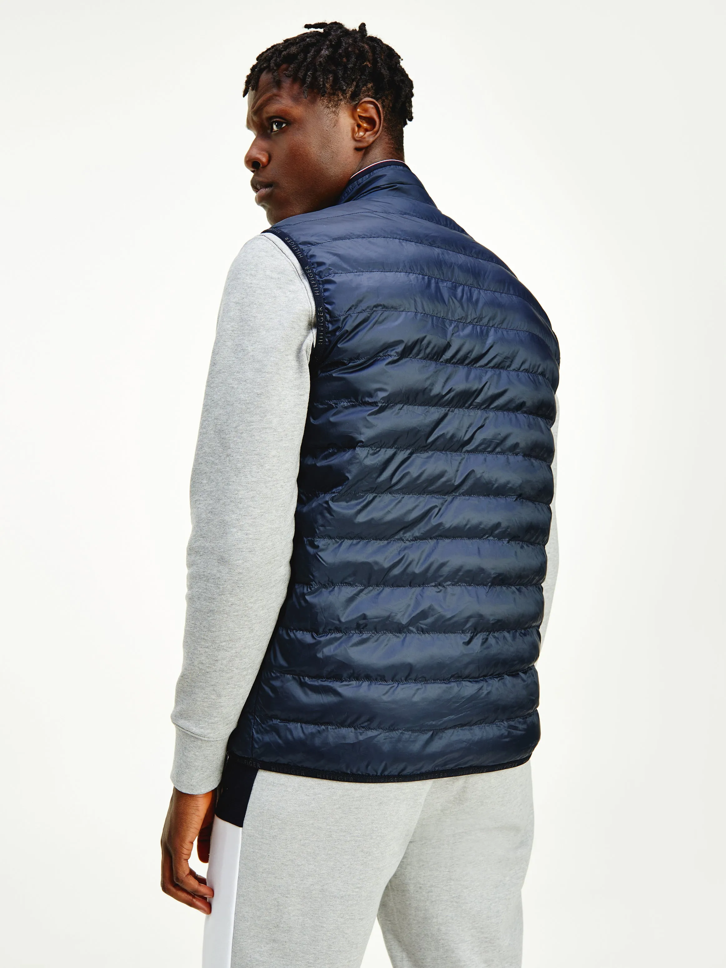 Tommy Hilfiger Core Packable Padded Gilet - Navy (Recycled)