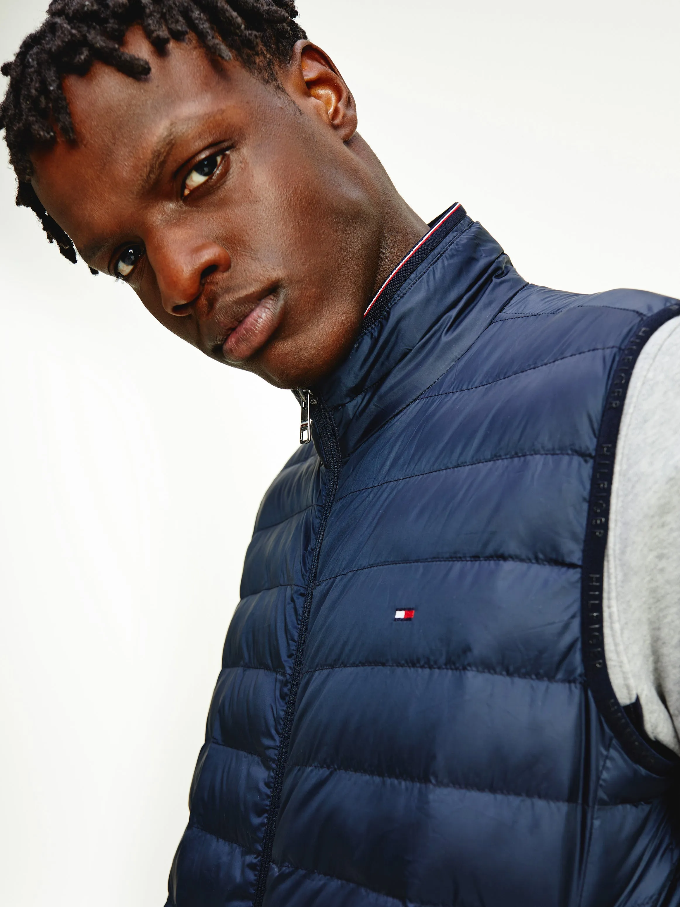 Tommy Hilfiger Core Packable Padded Gilet - Navy (Recycled)