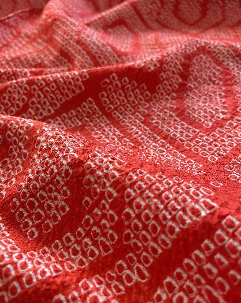 Traditional Textile Shibori Haori Kimono Jacket