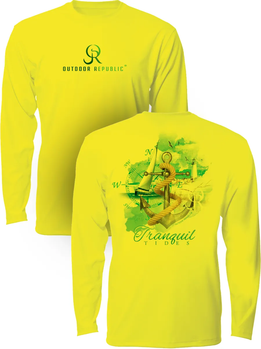 Tranquil Tides - UPF Performance Shirt (unisex)