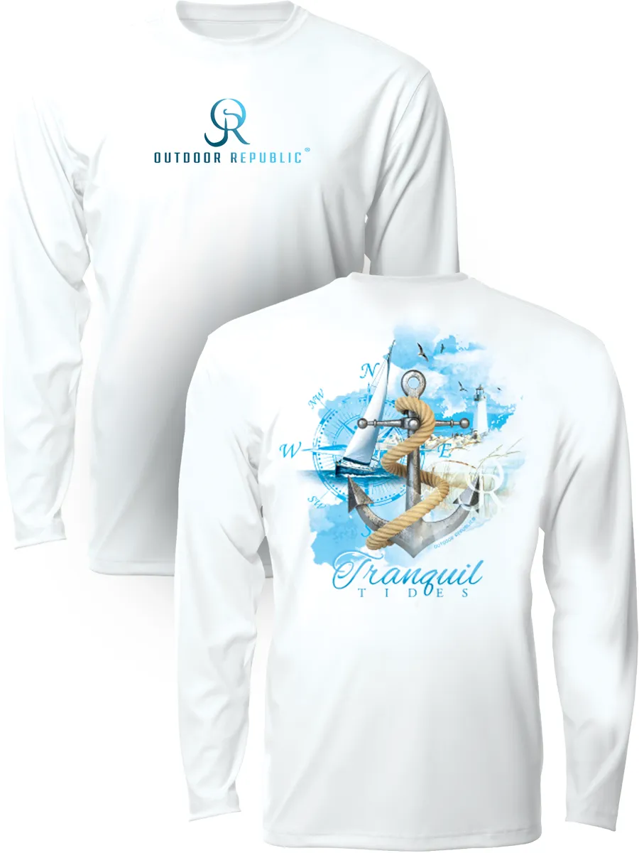 Tranquil Tides - UPF Performance Shirt (unisex)