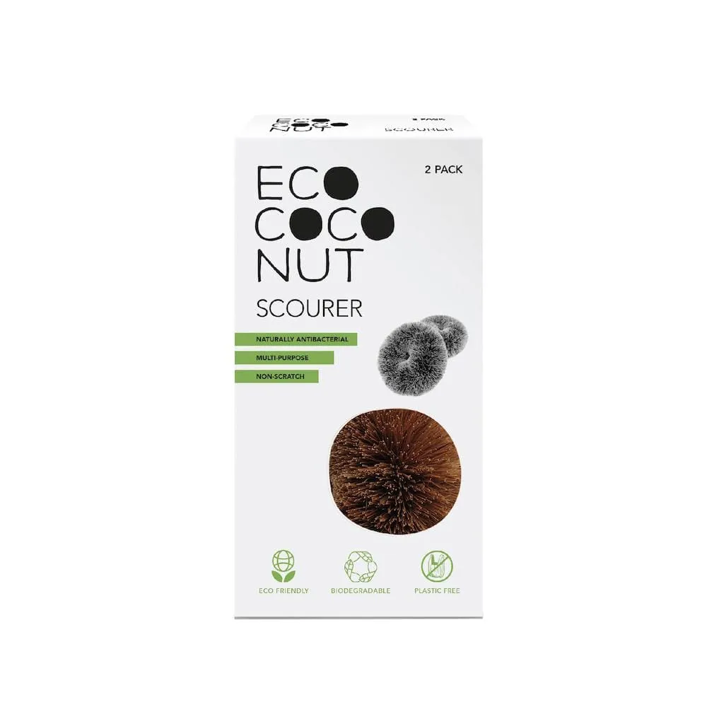 Twin Pack of Coconut Scourers
