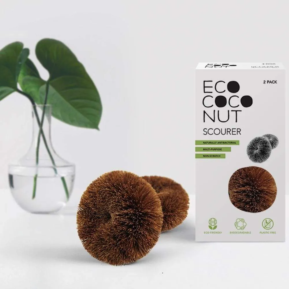 Twin Pack of Coconut Scourers