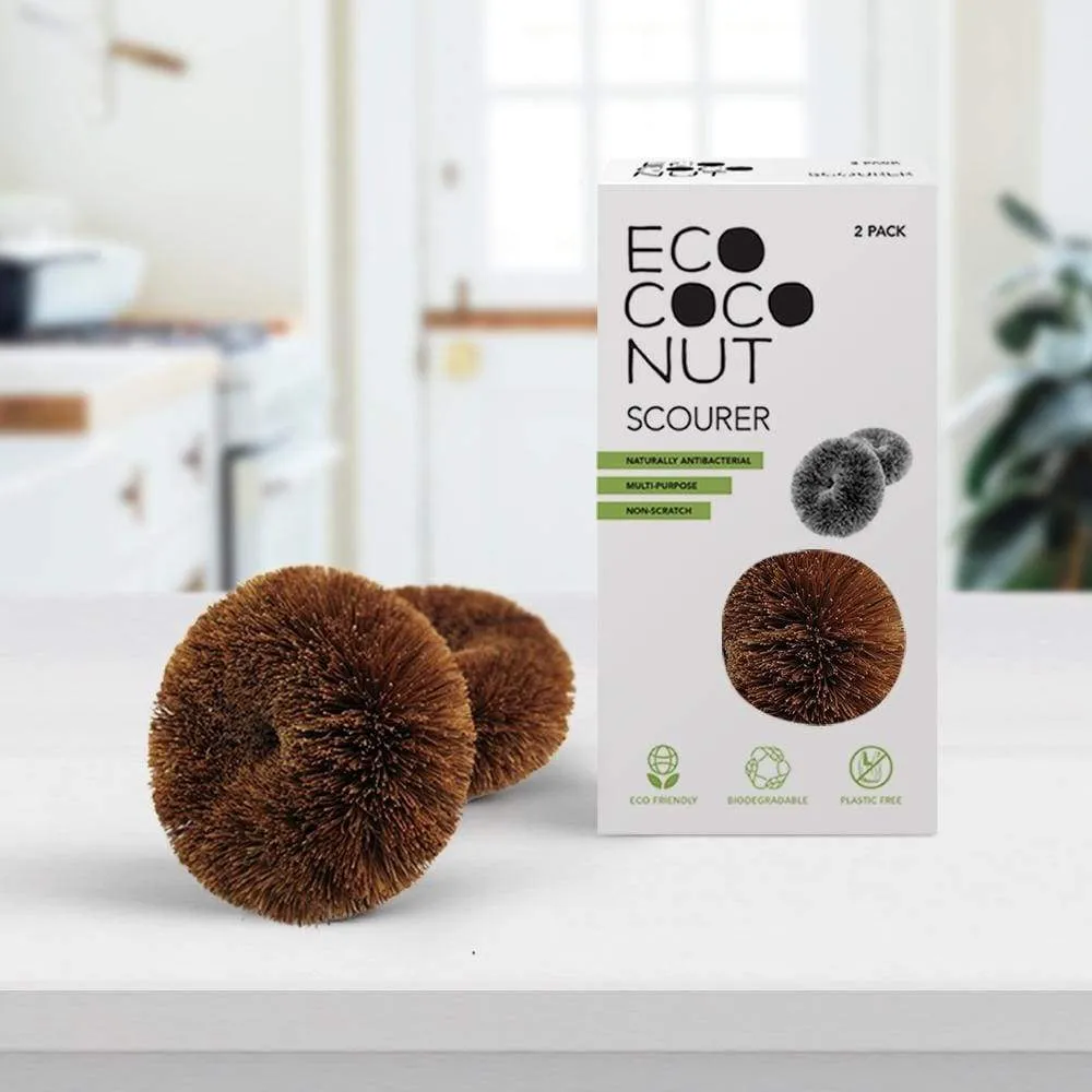 Twin Pack of Coconut Scourers
