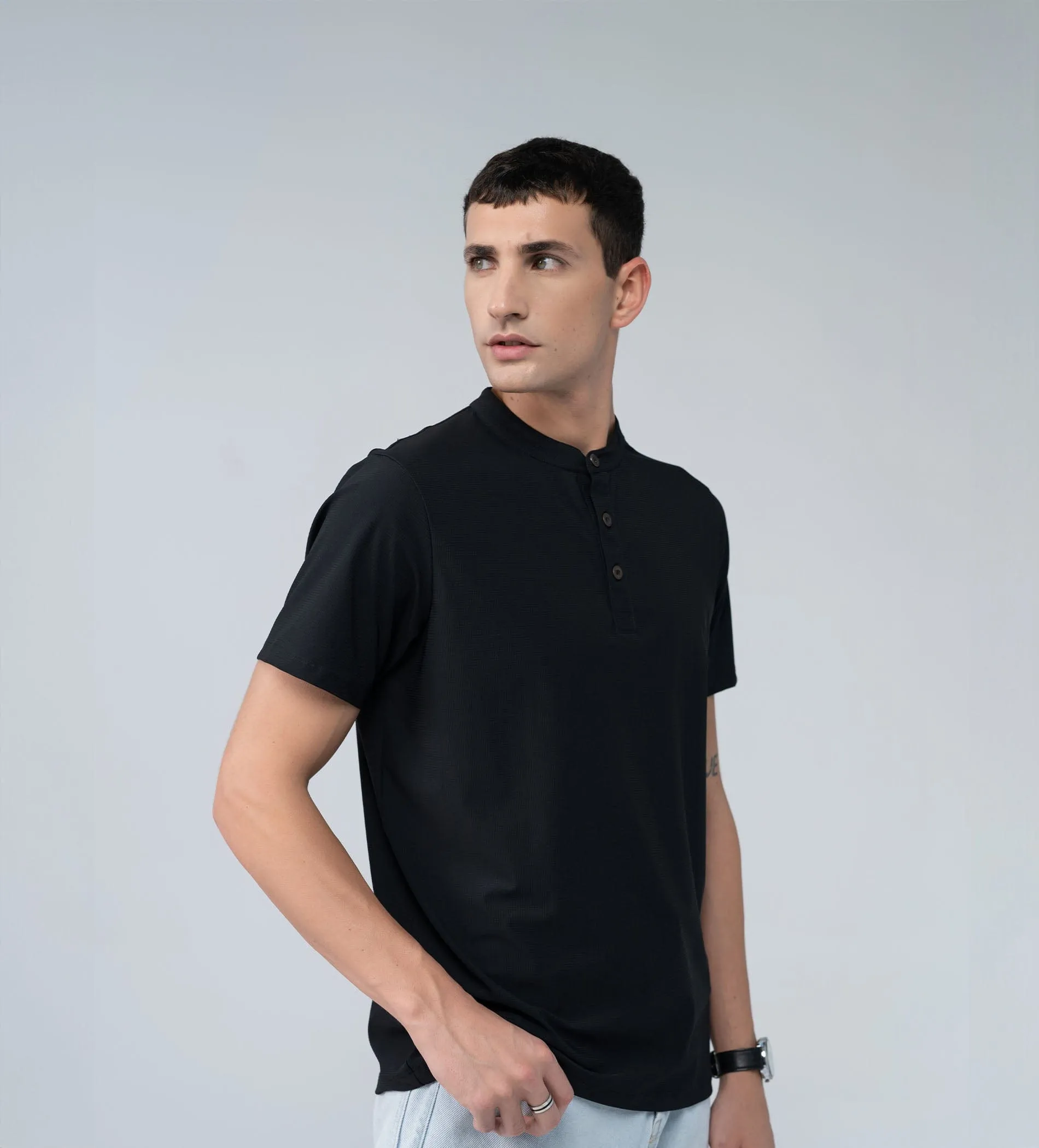 Vintage Essence Henley T-shirt