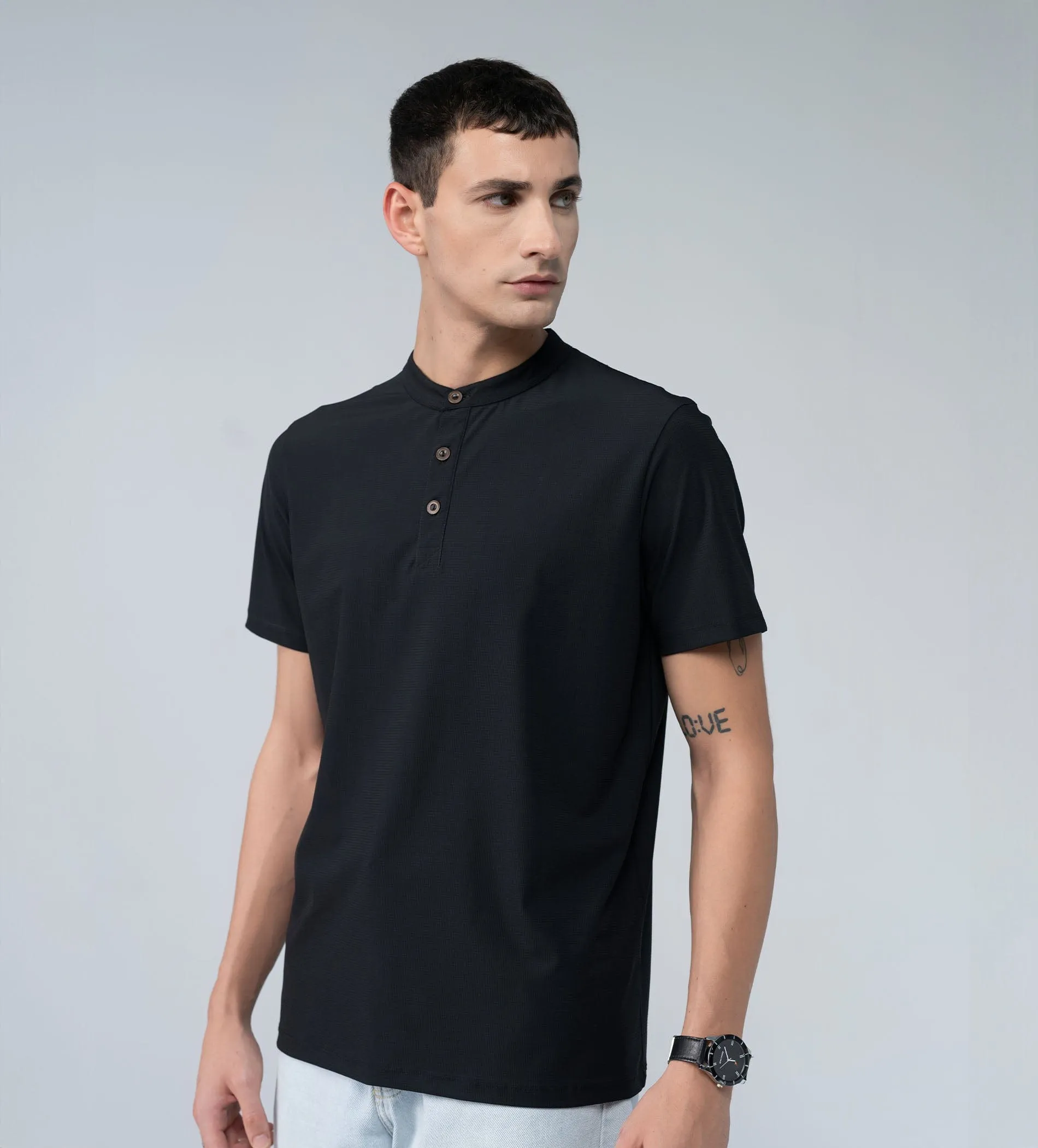 Vintage Essence Henley T-shirt
