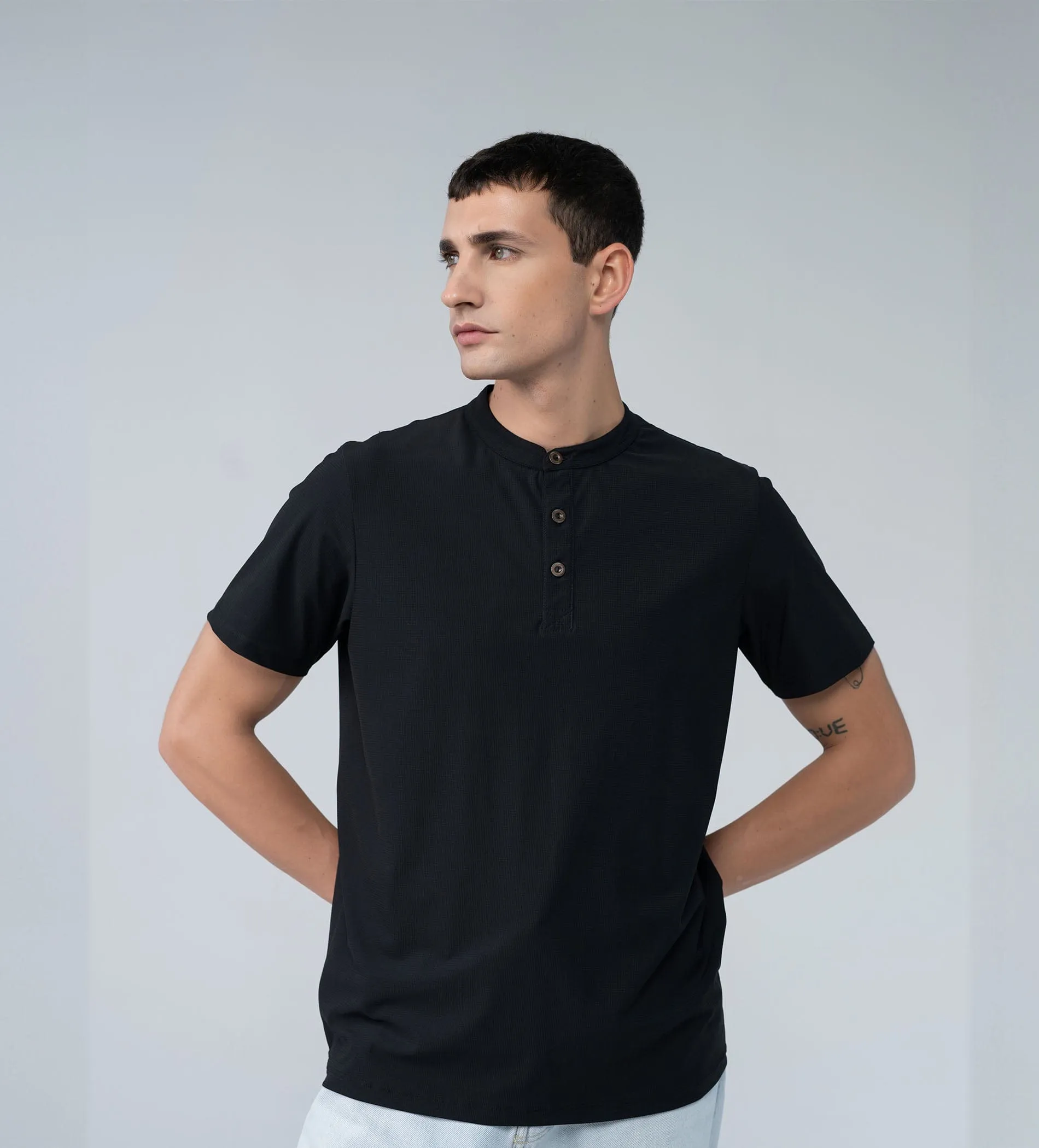 Vintage Essence Henley T-shirt