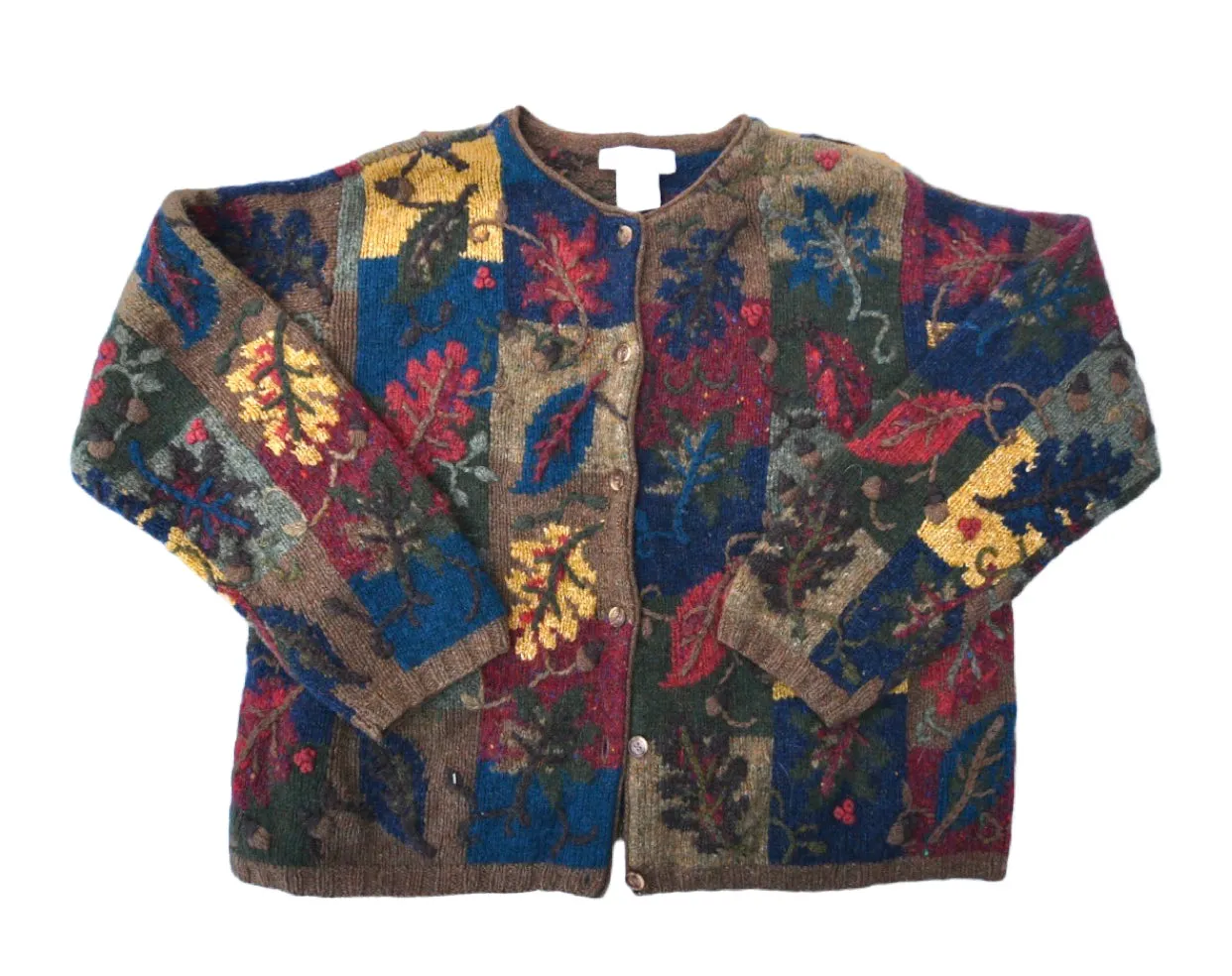 Vintage Robert Scott Wool-Blend Cardigan