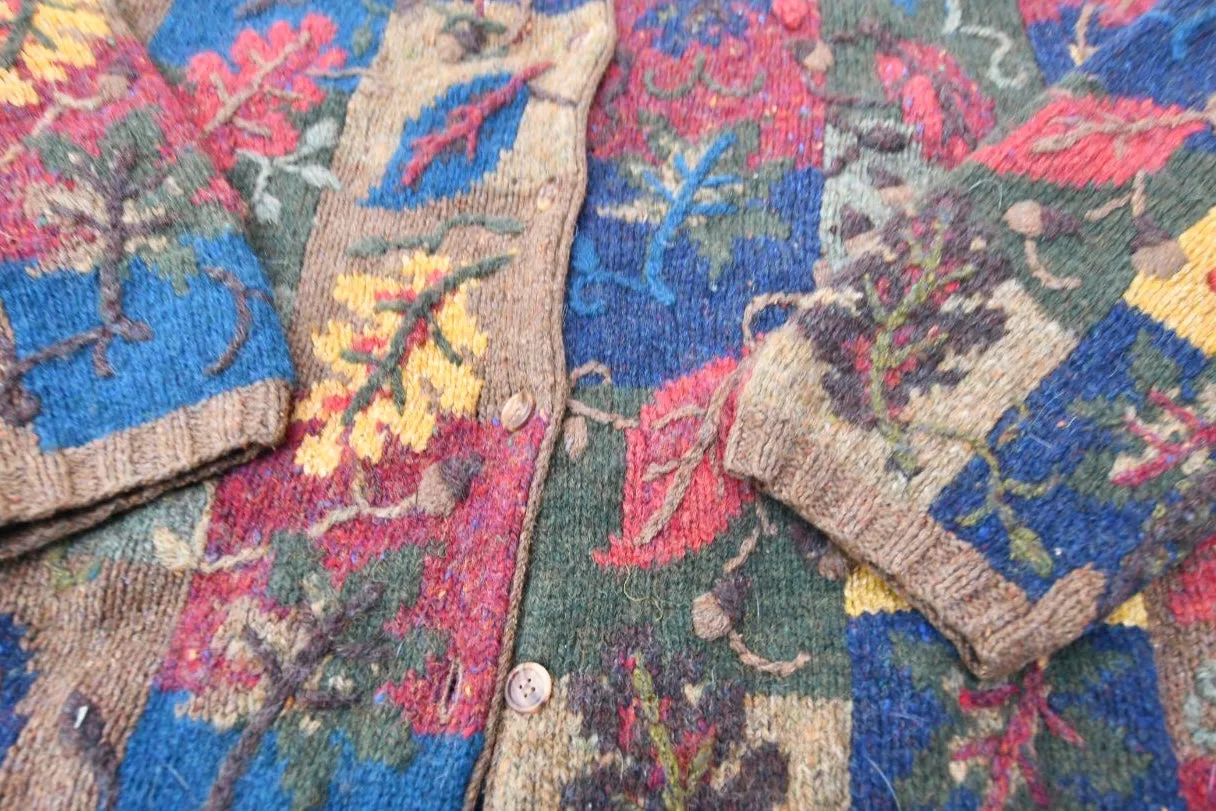 Vintage Robert Scott Wool-Blend Cardigan