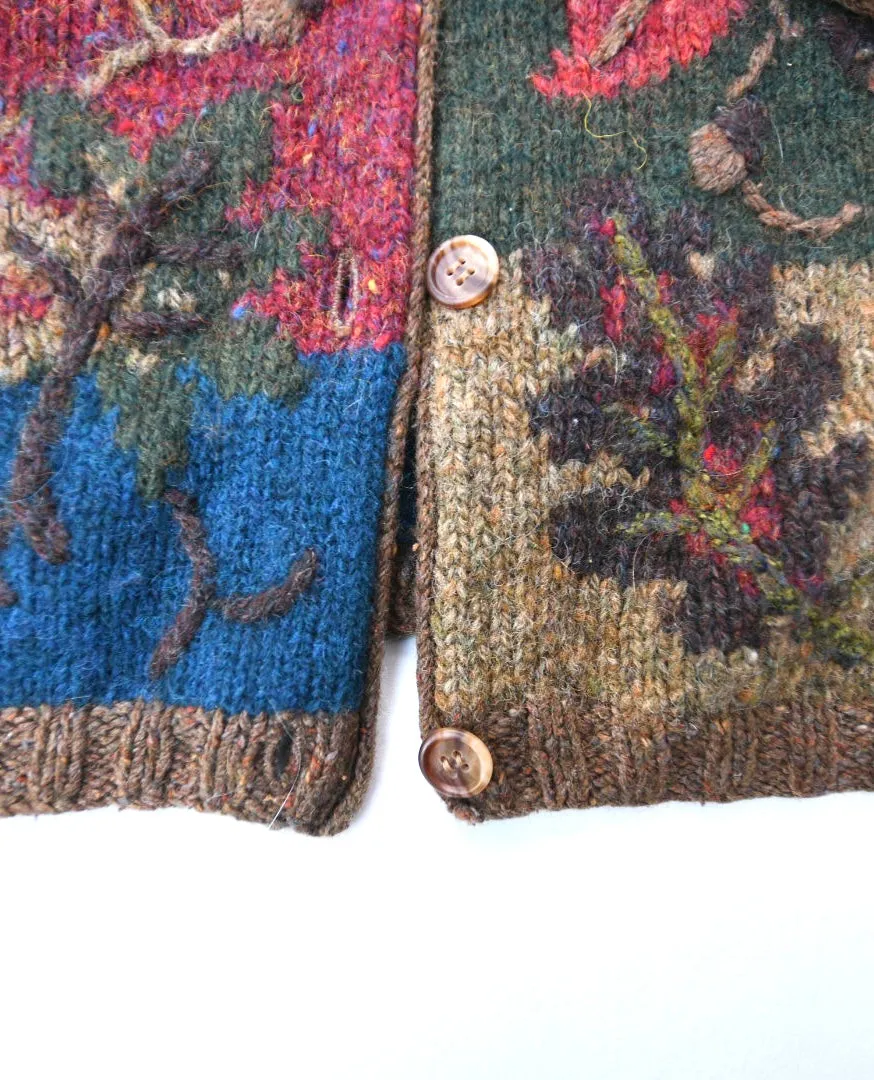 Vintage Robert Scott Wool-Blend Cardigan