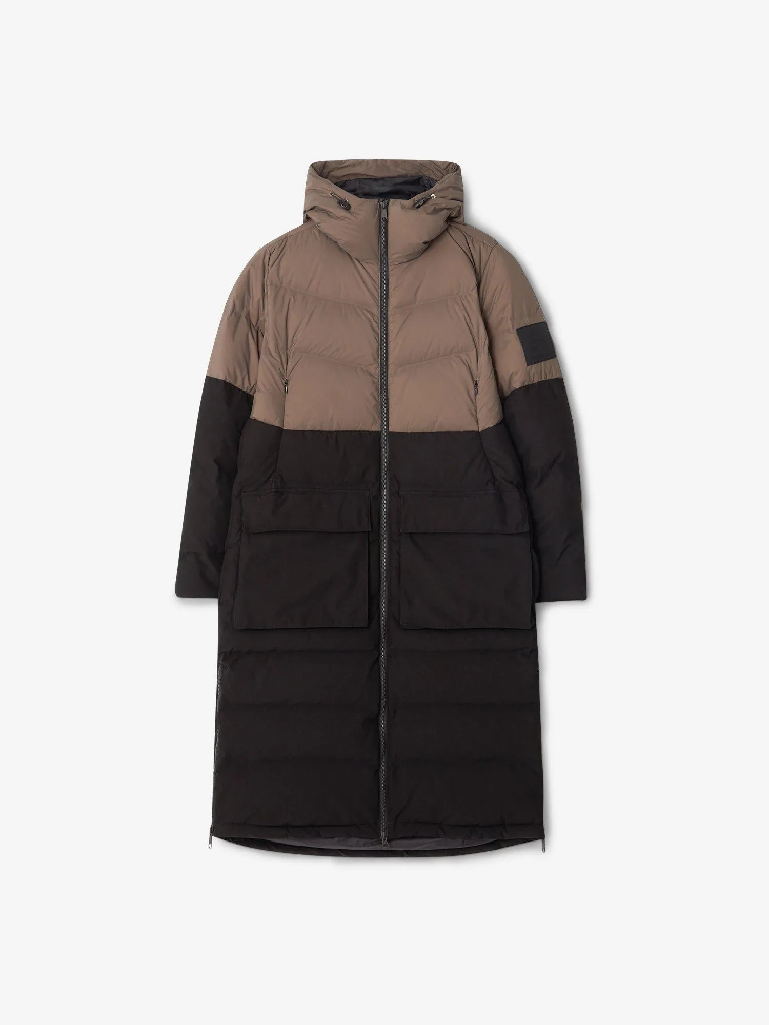 W DOWN COAT Dk Khaki