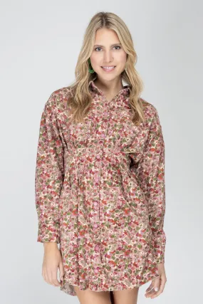 When You Say Nothing at All Corduroy Short Dress