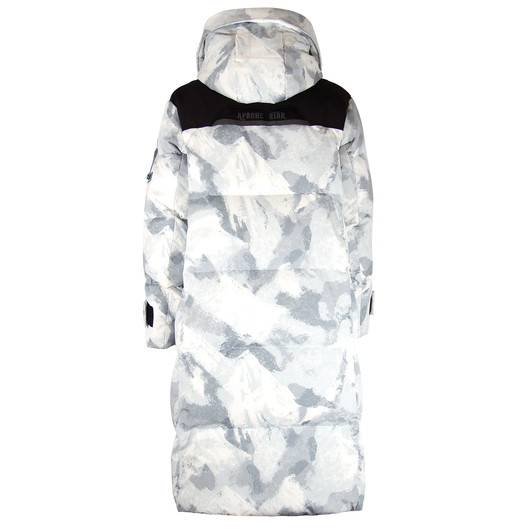 WHITE DOWN COAT "BRIGADE BREEZE"