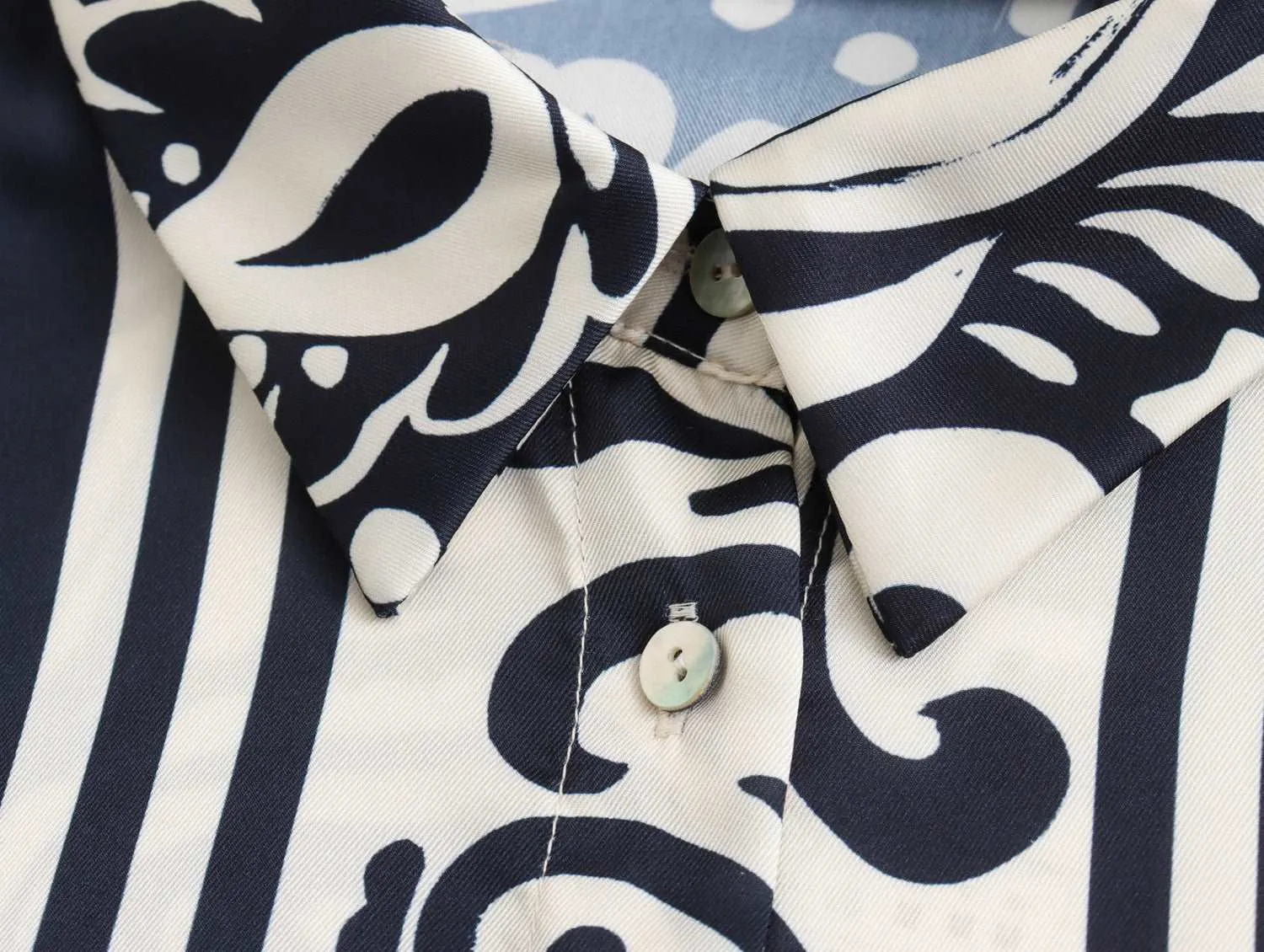 Women's Casual Silk Satin Texture Shirt