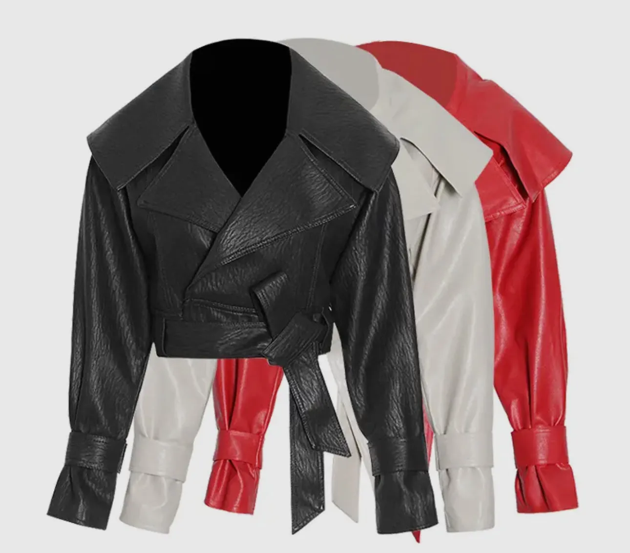 YaYa Bow Tie Leather
